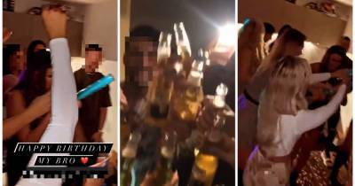 Selfies, champagne and dancing: Lockdown flat party caught on camera as revellers flout rules - they were brought down by their own photos - www.manchestereveningnews.co.uk - Manchester