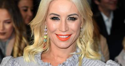 Dancing on Ice star Denise van Outen rushed to hospital after dislocating her shoulder in rehearsals - www.ok.co.uk