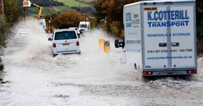 Met Office issue danger to life amber weather warning with flooding forecast in deluge - www.manchestereveningnews.co.uk - Manchester
