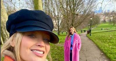 Pregnant Laura Whitmore responds after being criticised for walking in a park during lockdown - www.manchestereveningnews.co.uk