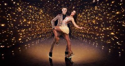 Emmerdale's Joe-Warren Plant has awkward tumble with skating partner Vanessa on first Dancing On Ice show - www.ok.co.uk