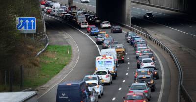Huge delays as three-vehicle crash causes six miles of queuing traffic on M60 - www.manchestereveningnews.co.uk - Manchester