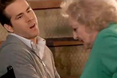 Ryan Reynolds sends ‘demon’ Betty White shocking obscene video - nypost.com
