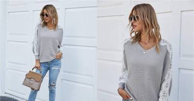 This Lace Top Is 2021’s Update of the Cold-Shoulder Trend - www.usmagazine.com