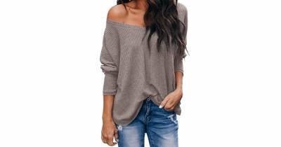 Amazon Shoppers Want This Cozy Waffle-Knit Top in Every Color - www.usmagazine.com