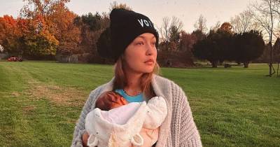 Gigi Hadid says she discovered her pregnancy during New York Fashion Week and opens up on cravings - www.ok.co.uk - New York