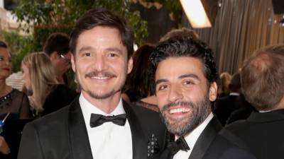 'Star Wars' Pals Oscar Isaac and Pedro Pascal Ring in the New Year Together: See Festive Pic - www.etonline.com