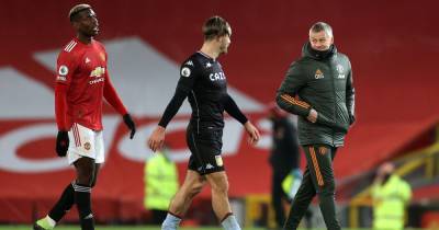 Manchester United fans spot what Ole Gunnar Solskjaer and Jack Grealish did at full time - www.manchestereveningnews.co.uk - Manchester