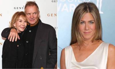 Trudie Styler - Jennifer Aniston - Sting and Trudie Styler stun fans with loved-up photo - and even Jennifer Aniston reacts! - hellomagazine.com - New York
