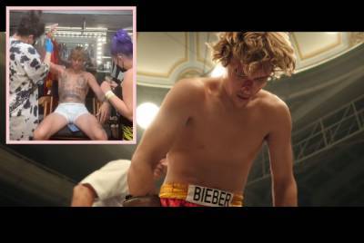 Watch Justin Bieber Cover Up ALL His Tattoos For The New Anyone Music Video! - perezhilton.com