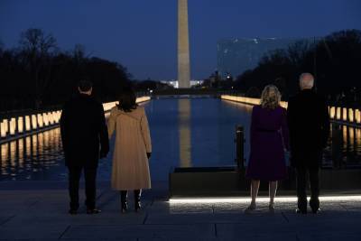 Joe Biden Pays Tribute To Covid-19 Victims In Lincoln Memorial Ceremony - deadline.com - Columbia - city Lincoln
