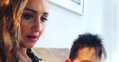 Catherine Tyldesley shares amazing 3D optical illusion bedroom for her son - www.manchestereveningnews.co.uk