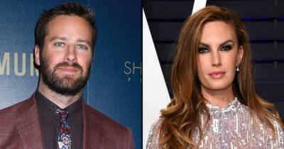 Armie Hammer’s Estranged Wife Elizabeth Chambers Is ‘Horrified’ Over His Alleged DMs - www.usmagazine.com - county Chambers