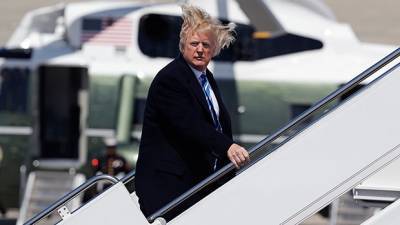 Donald Trump’s Most Ridiculous Presidential Photos: Hair Flying In The Breeze More - hollywoodlife.com - USA - Florida