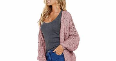 This Bestselling Cardigan Will Be Your New Go-To Chunky Knit - www.usmagazine.com