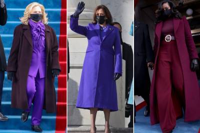 Why are so many women wearing purple at Biden’s inauguration today? - nypost.com - state Louisiana - South Carolina - county Rogers - county Hudson