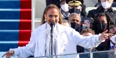 Watch Jennifer Lopez's Inauguration Performance (Where She Added a 'Let's Get Loud' Reference!) - www.justjared.com - Spain - Columbia