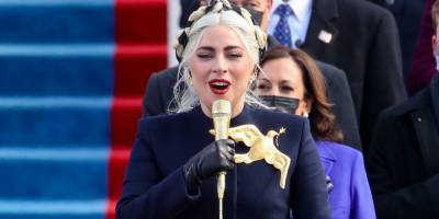 Twitter Is Living for the 'Hunger Games'-Inspired Mockingjay Pin Lady Gaga Wore to the Inauguration - www.cosmopolitan.com