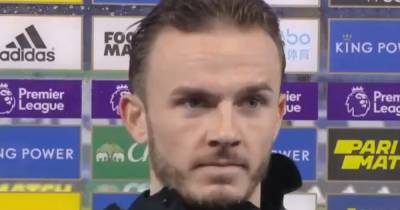 Leicester City star James Maddison's emotional warning to Manchester United - www.manchestereveningnews.co.uk - Manchester - city Leicester