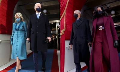 All photos of Michelle and Barack Obama and stars at Joe Biden's Inauguration - live updates - hellomagazine.com