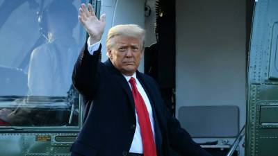 President Trump Leaves White House for Last Time Ahead of Biden Inauguration - www.hollywoodreporter.com