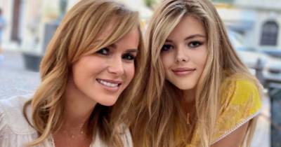 Amanda Holden celebrates daughter Lexi's 15th birthday by sharing a gorgeous lookalike tribute photo - www.ok.co.uk