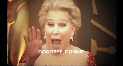 Bette Midler Sings ‘Goodbye Donnie’ in Comic Farewell-Trump Video - variety.com