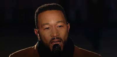 John Legend Gives Powerful Cover of 'Feeling Good' at 'Celebrating America' Event - Watch! - www.justjared.com - USA