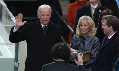 The poignant moment no-one saw at Joe Biden's inauguration - hellomagazine.com