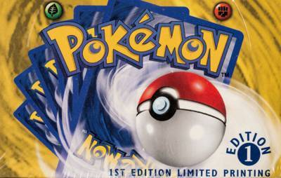 ‘Pokémon’ Trading Card Game First Edition box sells for £297,000 - www.nme.com