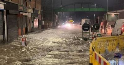 Hyde Road given reopening date after burst pipe caused flooding - www.manchestereveningnews.co.uk