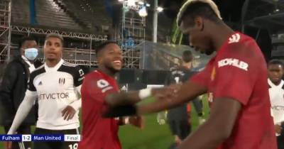 Manchester United fans loved Paul Pogba and Fred's 'bromance' at full-time - www.manchestereveningnews.co.uk - Manchester