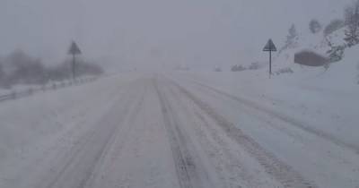 Scots driver captures 'mental' dashcam video of snow blizzard on A9 - www.dailyrecord.co.uk - Scotland