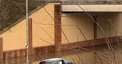 A555 Airport Relief Road still closed due to flooding - www.manchestereveningnews.co.uk