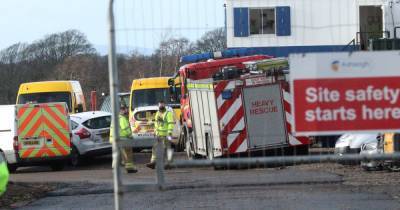 Man dies in incident at Annan building site as cops lockdown scene - www.dailyrecord.co.uk