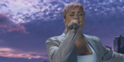 Watch Demi Lovato's Passionate Inauguration Performance for Joe Biden - www.elle.com