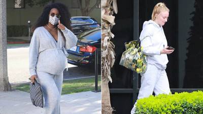 Pregnant Celebrity Moms Out In Sweats: See Pics Of Kelly Rowland, Sophie Turner, 9 More - hollywoodlife.com