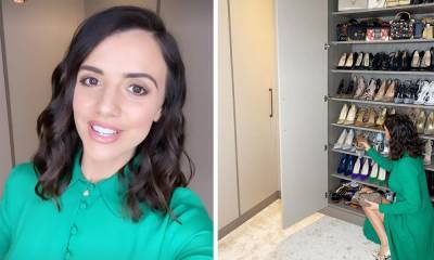 Lucy Mecklenburgh’s new walk-in wardrobe is every girl’s dream – not to mention her shoe collection! - hellomagazine.com