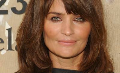 Helena Christensen's physique is unbelievable in multi-coloured swimsuit during tropical vacation - hellomagazine.com