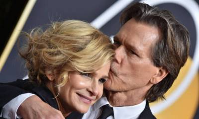 Kyra Sedgwick stuns in photo as husband Kevin Bacon declares he's a lucky man - hellomagazine.com - Hollywood