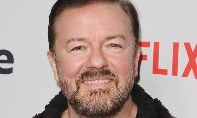 Ricky Gervais reveals 5lbs weight gain in hilarious shirtless photo - hellomagazine.com