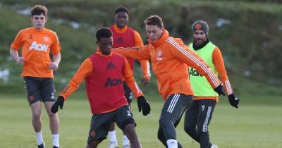 Diallo battles Matic - Seven things spotted at Manchester United training ahead of Liverpool tie - www.manchestereveningnews.co.uk - Manchester