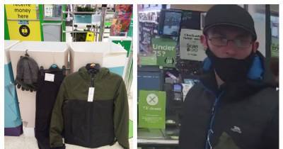 Police release pictures of wanted man shopping in Asda as officers intensify search - www.manchestereveningnews.co.uk