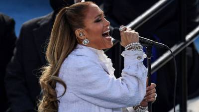 Alex Rodriguez Praises Fiancée Jennifer Lopez's 'Iconic' Inauguration Performance - www.etonline.com