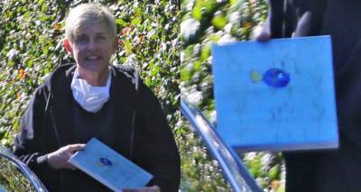 Ellen DeGeneres Purchases Dory Painting While Out Shopping! - www.justjared.com