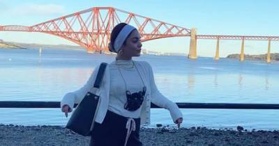 Vanessa Hudgens shares glamorous Forth Bridge snaps as star films Netflix movie - www.dailyrecord.co.uk - Scotland