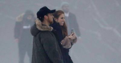 Stacey Solomon is a vision as she and fiancé Joe Swash enjoy massive snowball fight with their kids - www.ok.co.uk - Britain