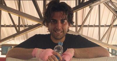 James Argent joins gruelling boot camp in bid to lose weight before gastric operation - www.ok.co.uk
