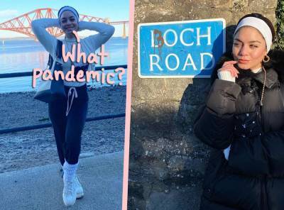 Vanessa Hudgens SLAMMED On Twitter For Posting Fun Scotland Pics In The Middle Of A Pandemic! - perezhilton.com - Scotland