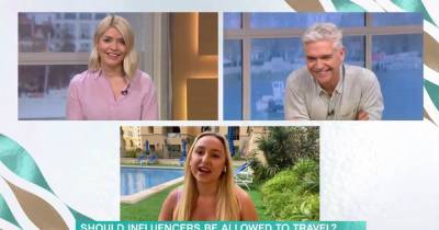 'Well done. You dodged it' - This Morning viewers rage at Holly Willoughby and Phillip Schofield for interview with 'influencer' in Dubai - www.manchestereveningnews.co.uk - Dubai - Uae